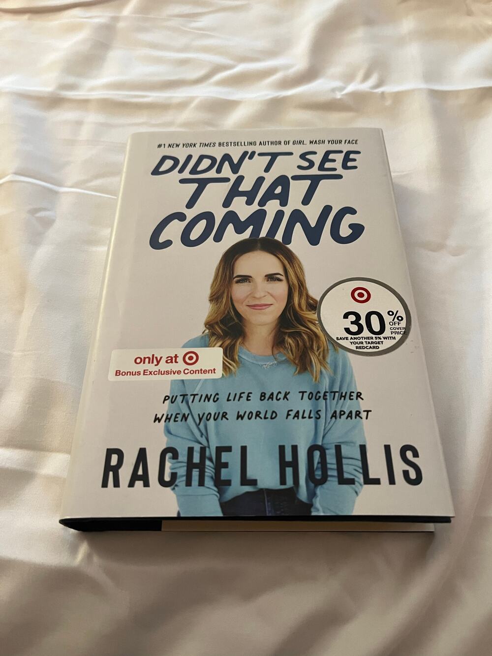 Didn’t see that coming by rachel hollis hardcover book
